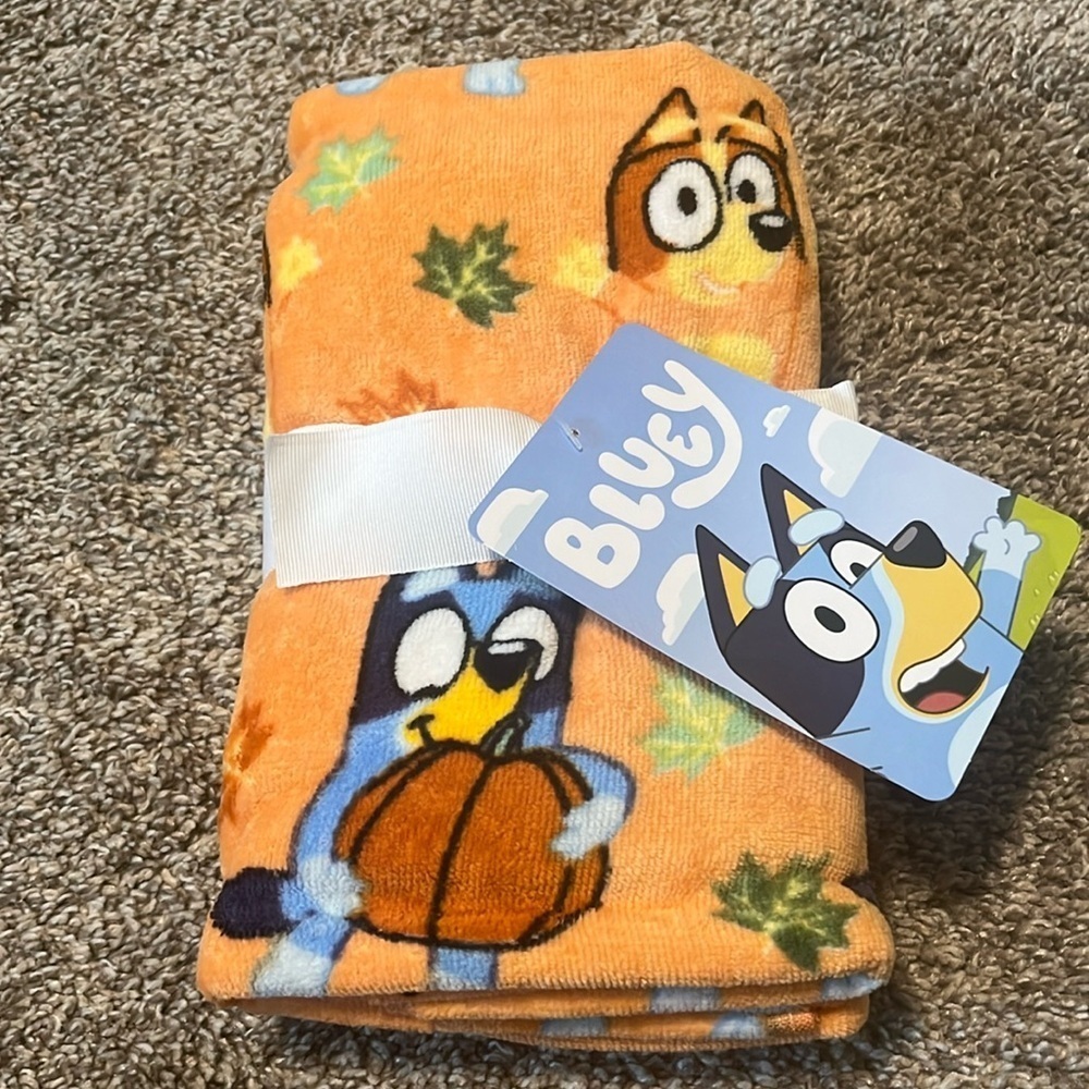 Bluey Viral Halloween Hand Towels‎ 2 Pack NWT